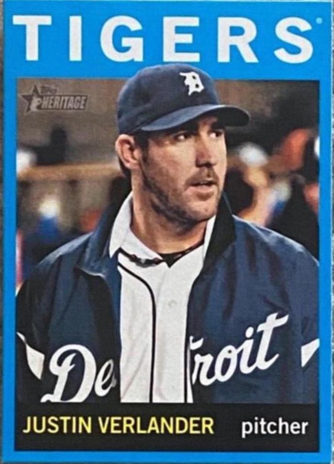 Justin Verlander [Walmart Blue Border] #500