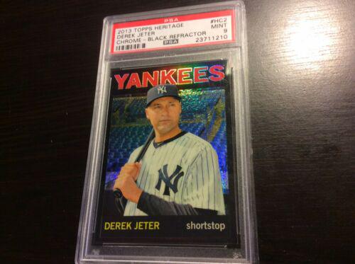Derek Jeter [Black Refractor] #HC2