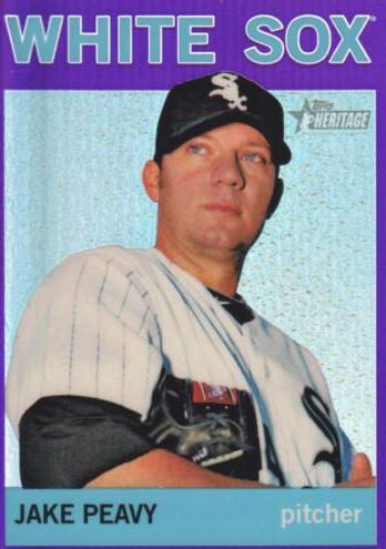 Jake Peavy [Black Refractor] #HC44