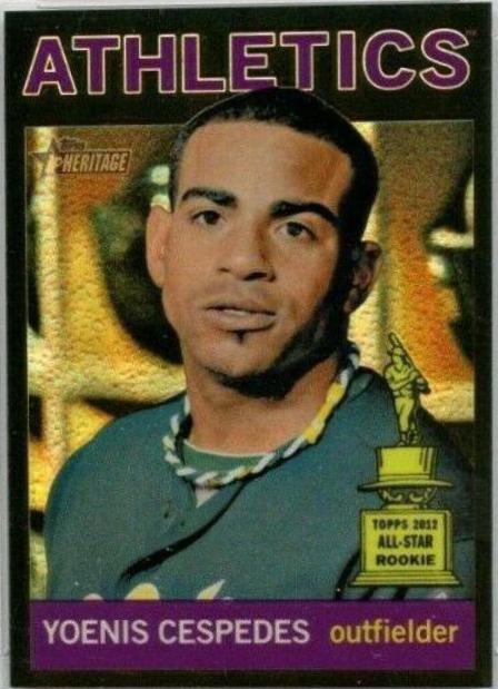 Yoenis Cespedes [Black Refractor] #HC61