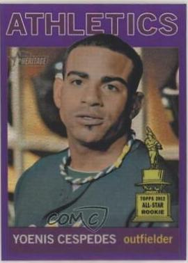 Yoenis Cespedes [Purple Refractor] #HC61