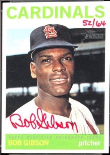 Bob Gibson [Red Ink] #BG
