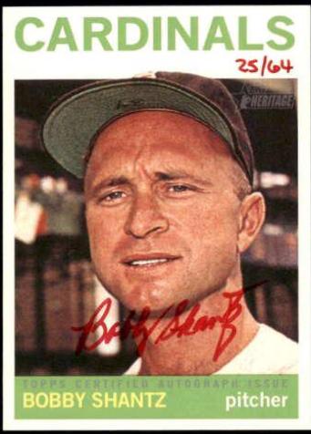 Bobby Shantz [Red Ink] #BS