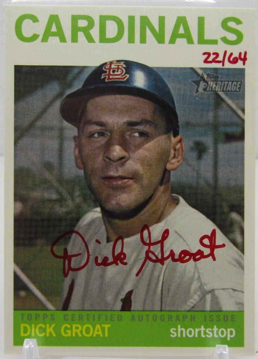 Dick Groat [Red Ink] #DG