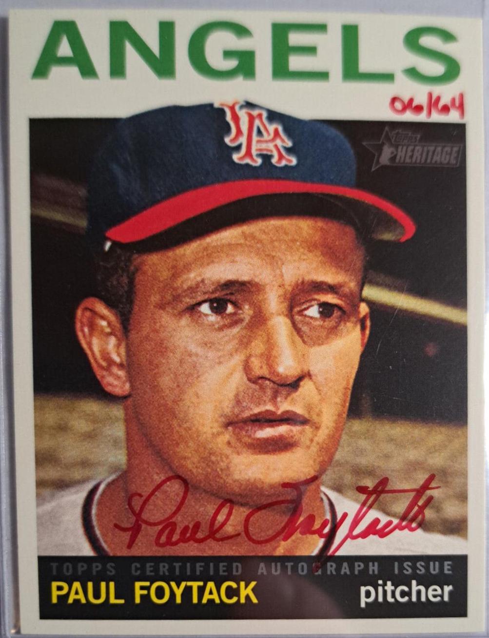 Paul Foytack [Red Ink] #PF