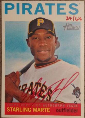 Starling Marte [Red Ink] #SMA