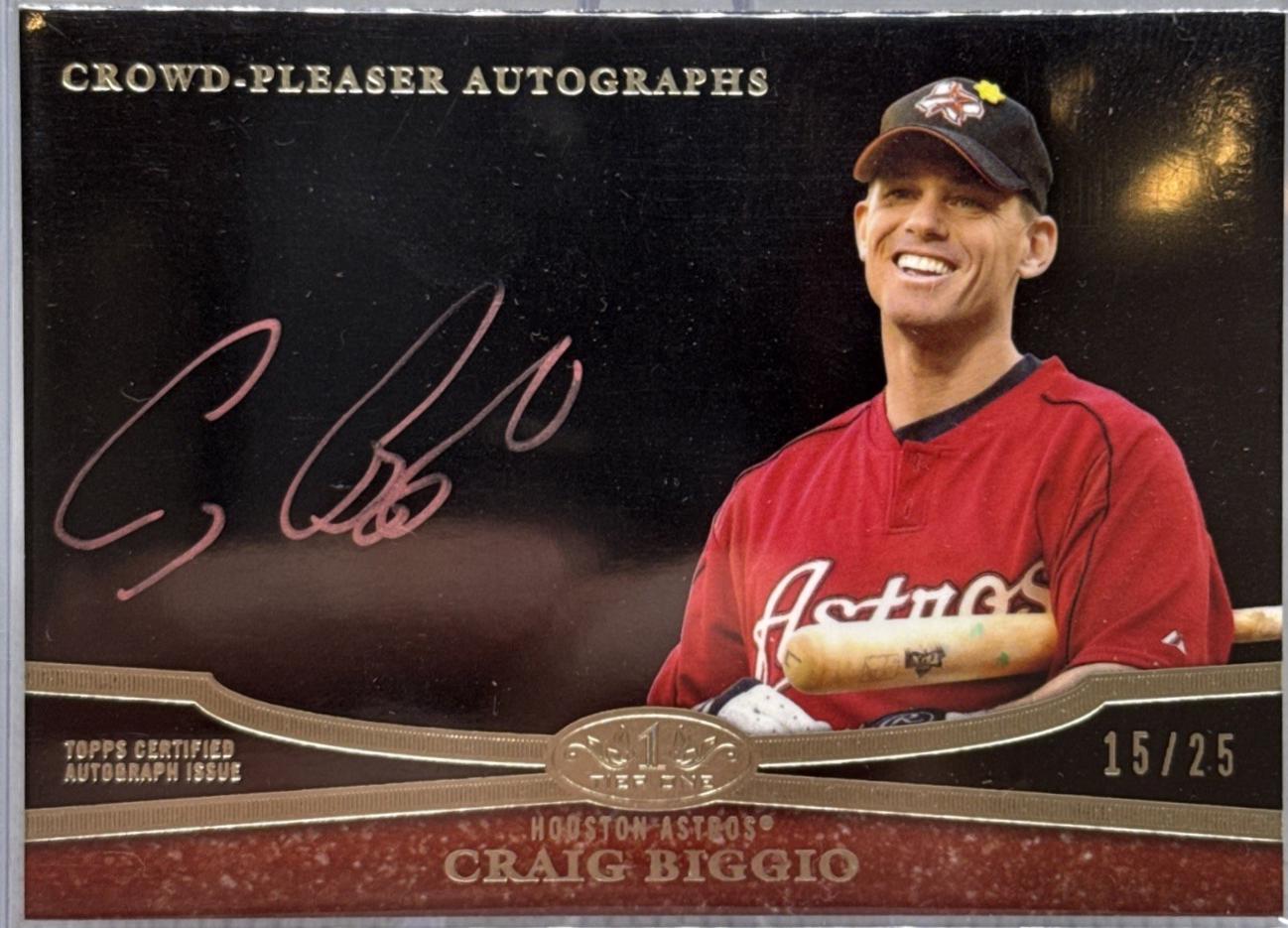 Craig Biggio [Red Ink] #CPA-CB