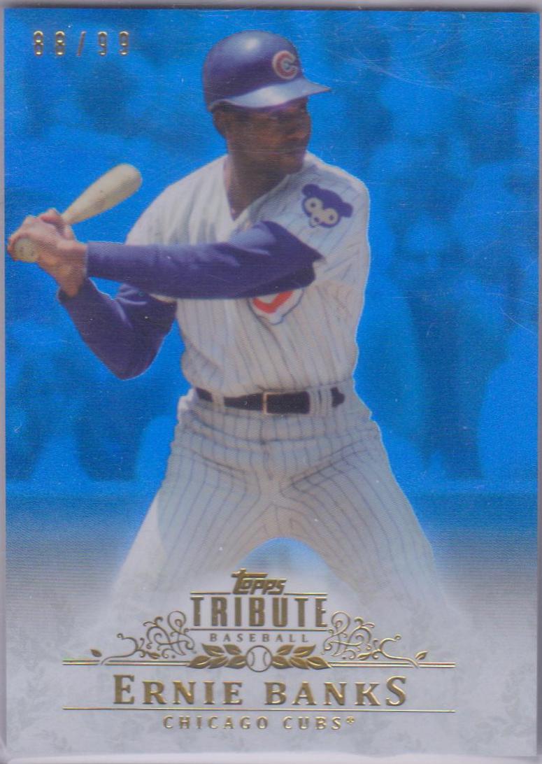Ernie Banks [Blue] #35