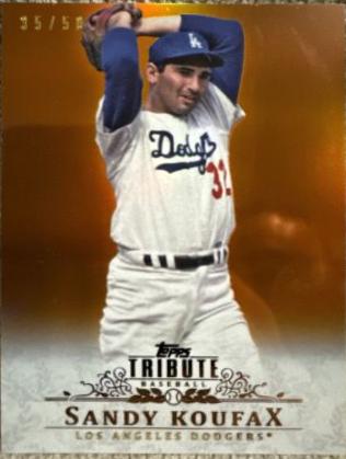 Sandy Koufax [Orange] #10