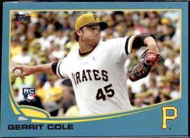 Gerrit Cole [Yellow Hat Wal Mart Blue Border] #US150