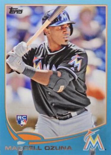 Marcell Ozuna [Wal Mart Blue Border] #US279