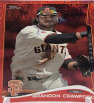 Brandon Crawford [Red Hot Foil] #119