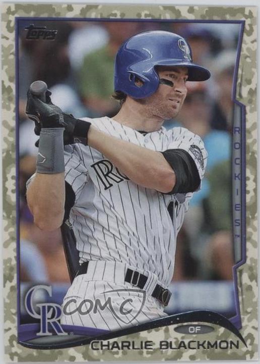 Charlie Blackmon [Camo] #20