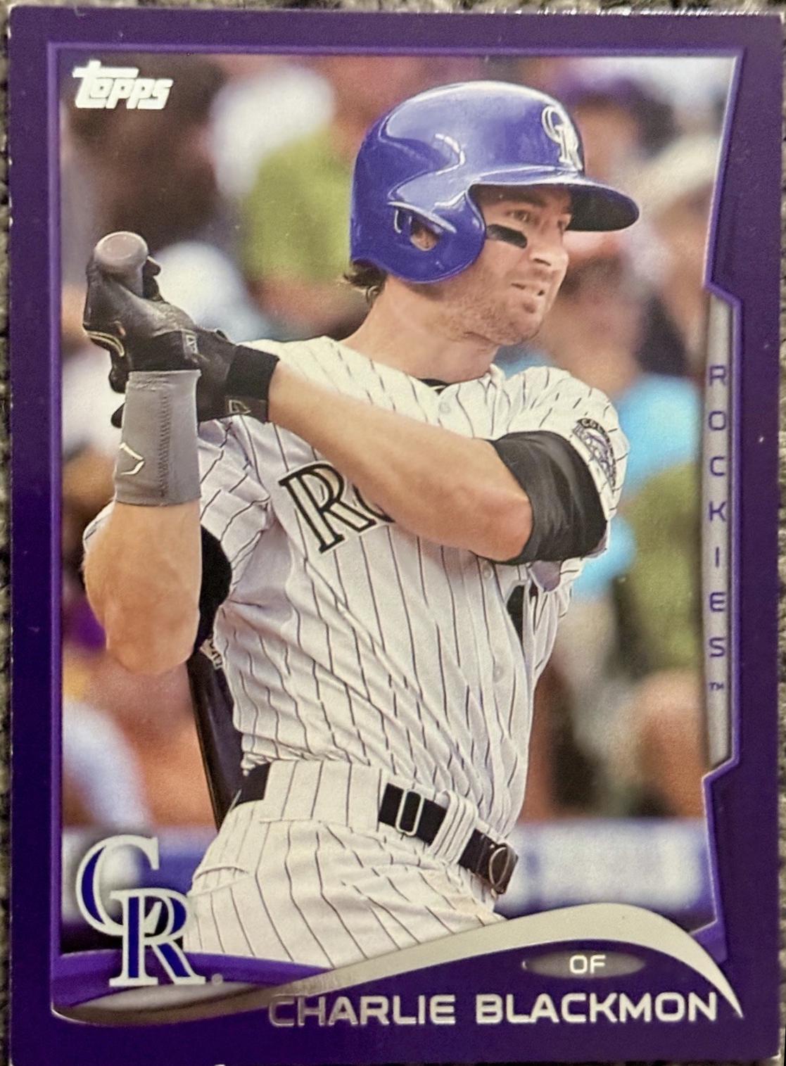 Charlie Blackmon [Purple] #20