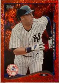 Derek Jeter [Red Hot Foil] #200