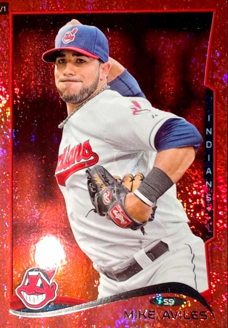 Mike Aviles [Red Hot Foil] #76