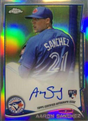 Aaron Sanchez [Autograph Black Refractor] #AS