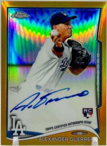 Alexander Guerrero [Autograph Gold Refractor] #AG