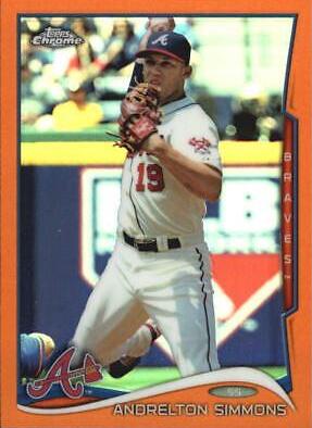 Andrelton Simmons [Orange Refractor] #171