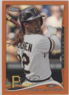 Andrew McCutchen [Swinging Orange Refractor] #105