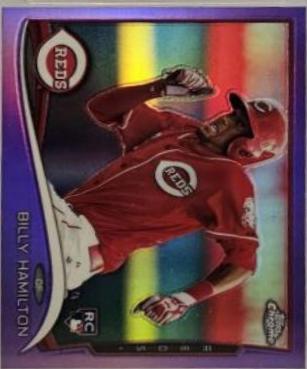 Billy Hamilton [Running Purple Refractor] #75