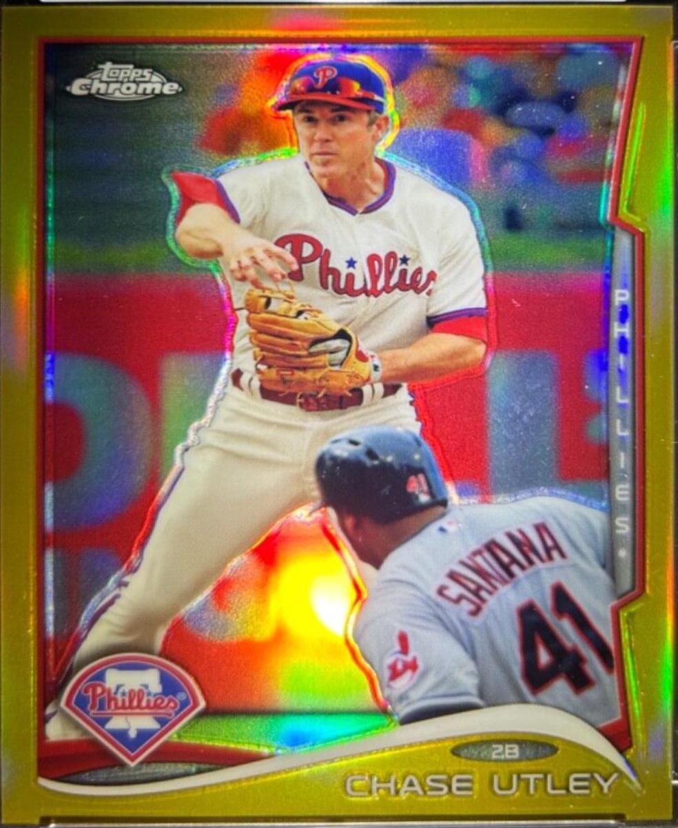 Chase Utley [Gold Refractor] #174