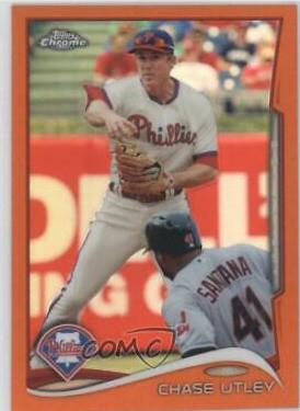 Chase Utley [Orange Refractor] #174