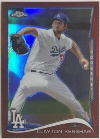 Clayton Kershaw [Red Refractor] #100