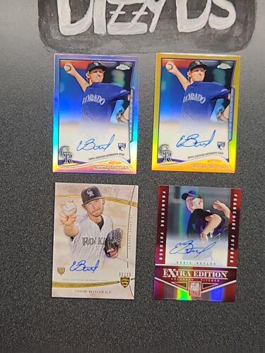 Eddie Butler [Autograph Gold Refractor] #EB