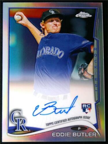 Eddie Butler [Autograph Sepia Refractor] #EB