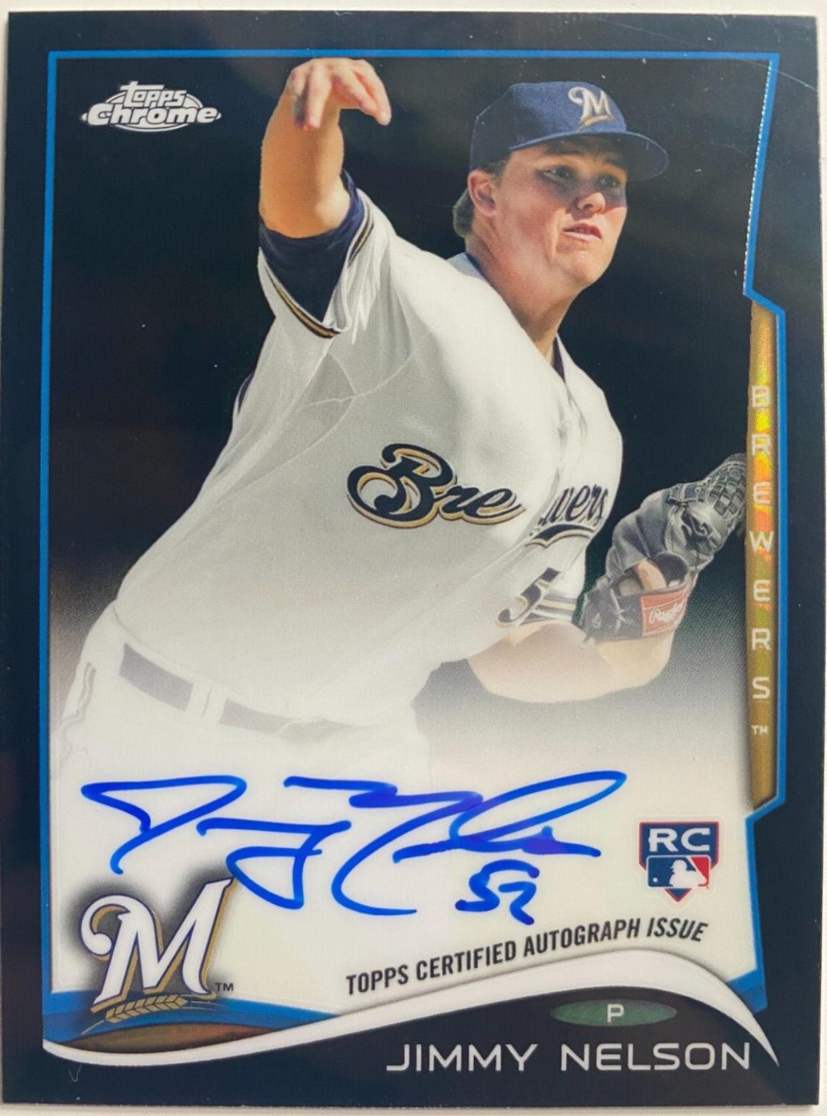 Jimmy Nelson [Autograph Black Refractor] #203