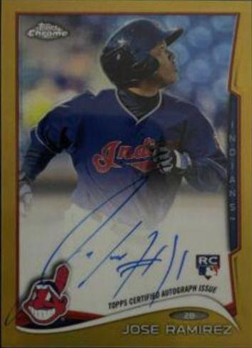 Jose Ramirez [Autograph Gold Refractor] #45