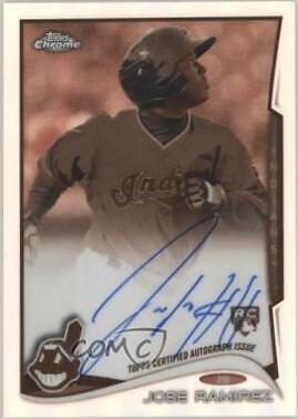 Jose Ramirez [Autograph Sepia Refractor] #45