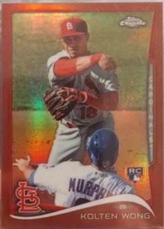 Kolten Wong [Autograph Red Refractor] #188