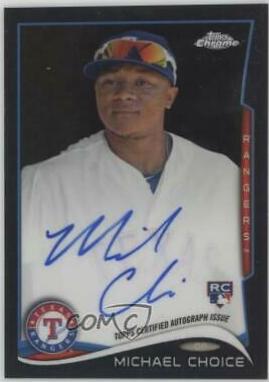 Michael Choice [Autograph Black Refractor] #88