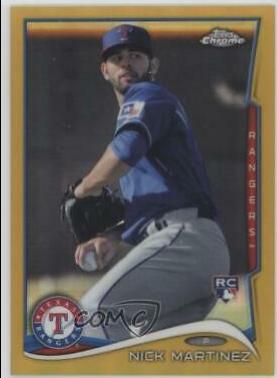 Nick Martinez [Gold Refractor] #65