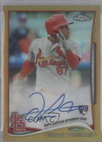 Oscar Taveras [Autograph Gold Refractor] #OT