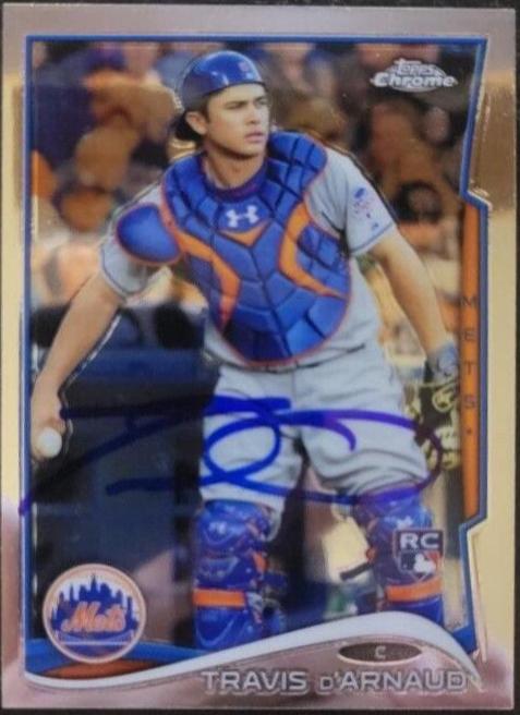 Travis D'Arnaud [Autograph Atomic Refractor] #124