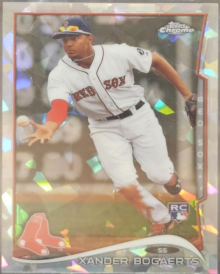 Xander Bogaerts [English Back Atomic Refractor] #25