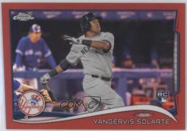 Yangervis Solarte [Autograph Red Refractor] #126