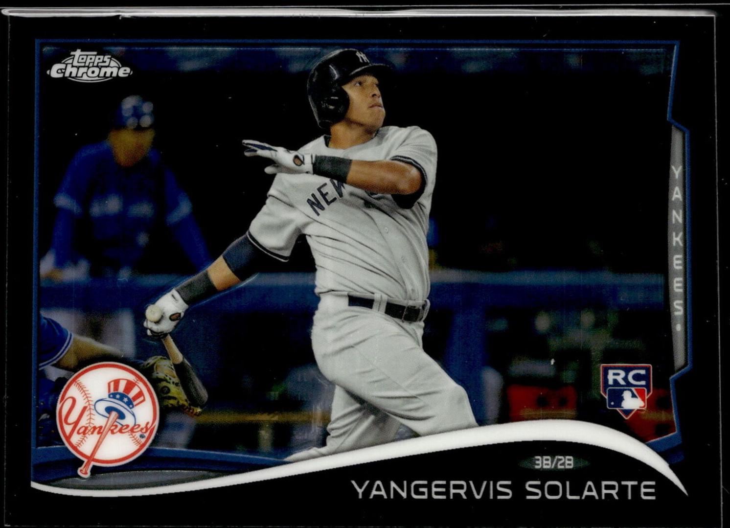 Yangervis Solarte [Autograph Silver and Black Refractor] #126