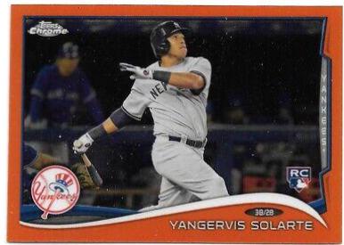 Yangervis Solarte [Orange Refractor] #126
