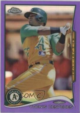 Yoenis Cespedes [Purple Refractor] #8