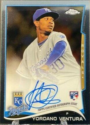 Yordano Ventura [Autograph Refractor] #66