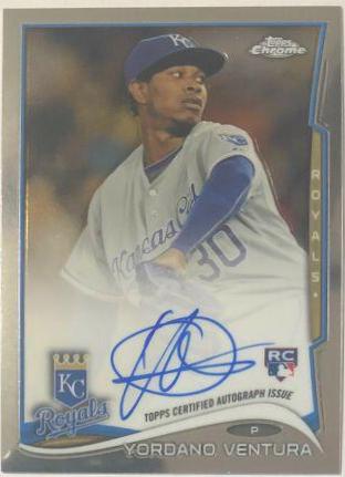 Yordano Ventura [Autograph] #66