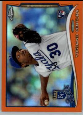Yordano Ventura [Orange Refractor] #66