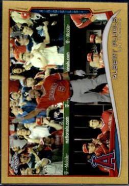 Albert Pujols [Gold Refractor] #MB-38