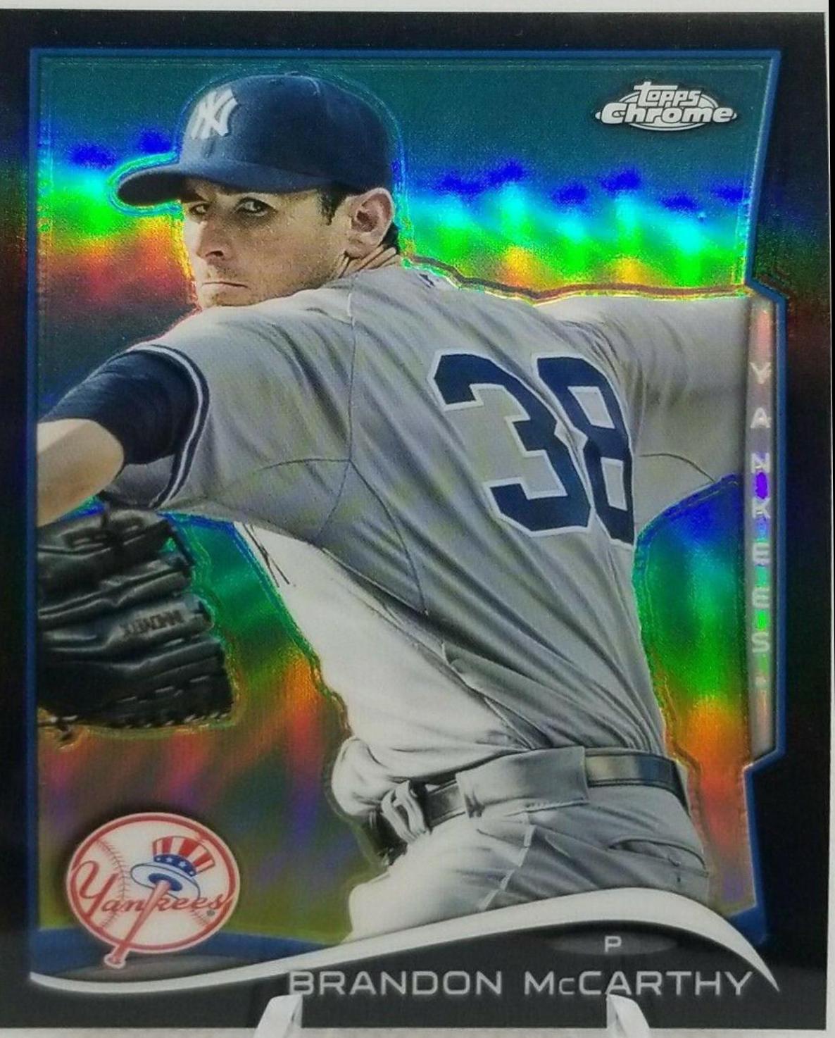 Brandon McCarthy [Black Refractor] #MB-55