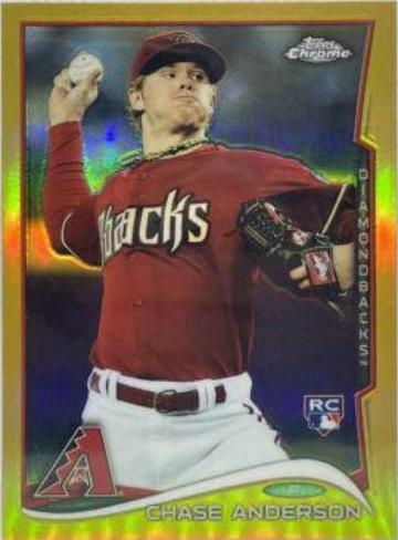 Chase Anderson [Gold Refractor] #MB-29