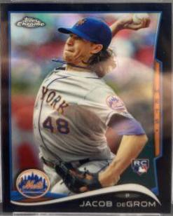 Jacob DeGrom [Black Refractor] #MB-19